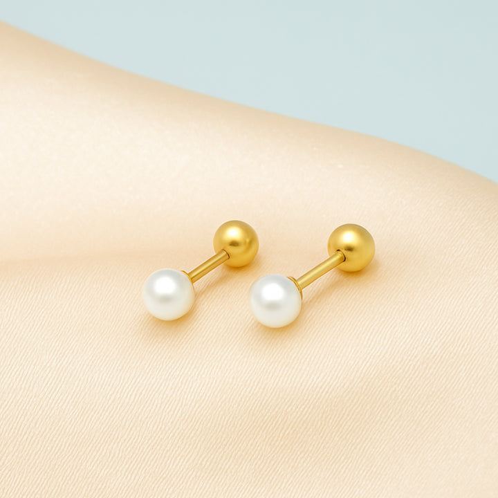 Children's Pearl Earrings