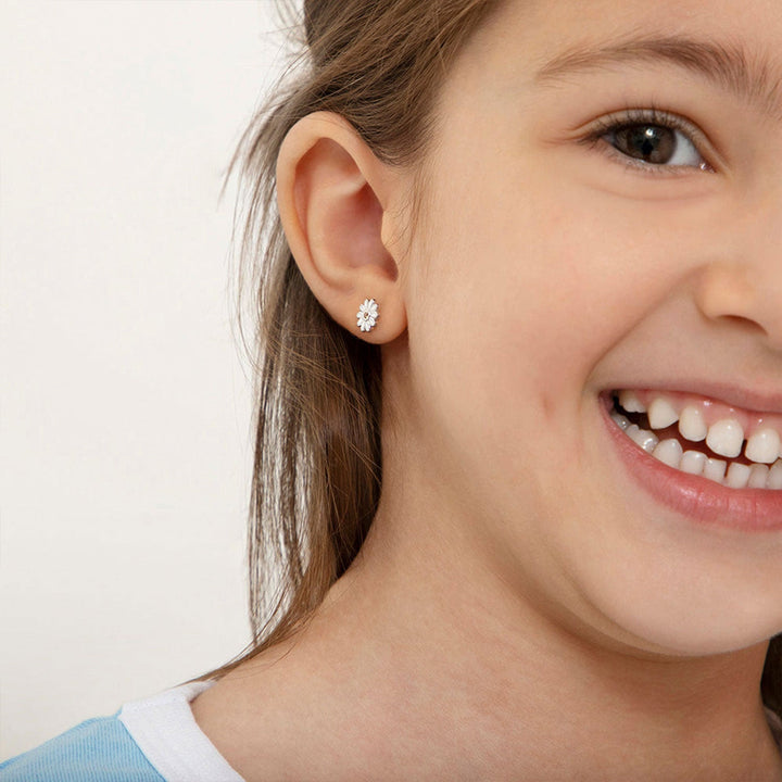 Children's Daisy Earrings