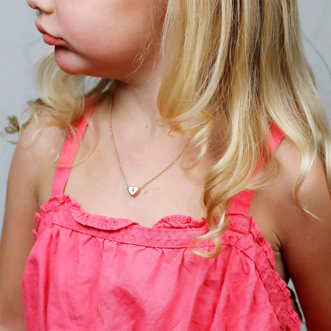 Love Kids Initial Necklace