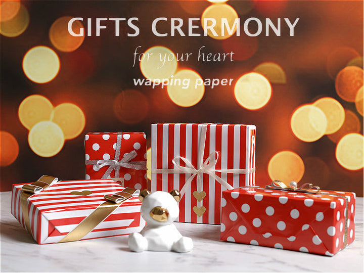 Holiday Gift Wrapping Paper Set