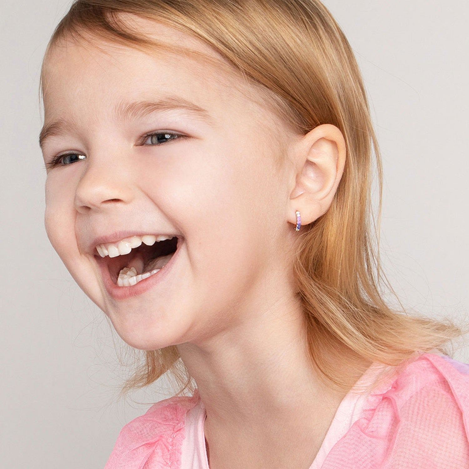 Children's Rhinestone Earrings