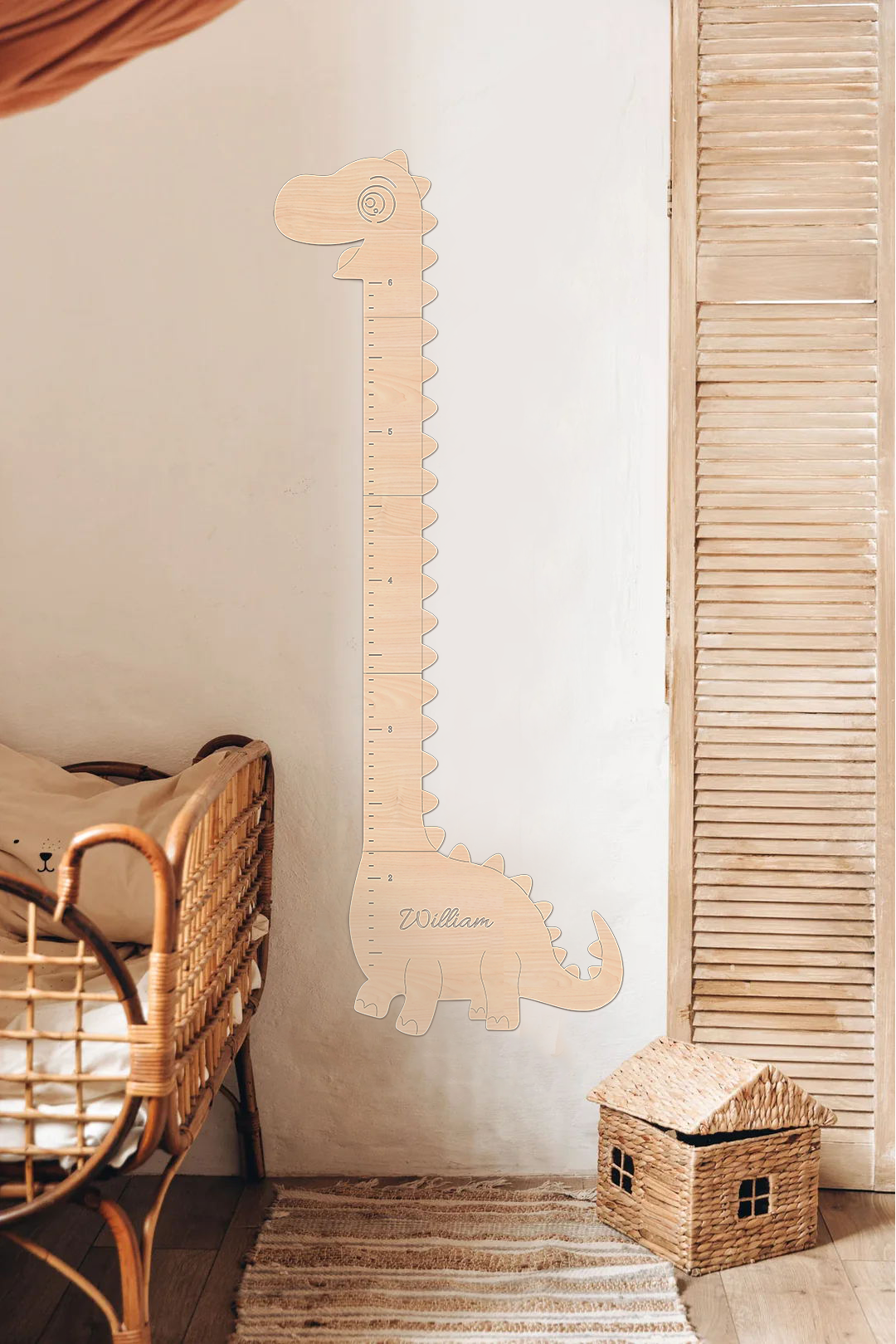 Personalized Wooden Baby Growth Height Chart
