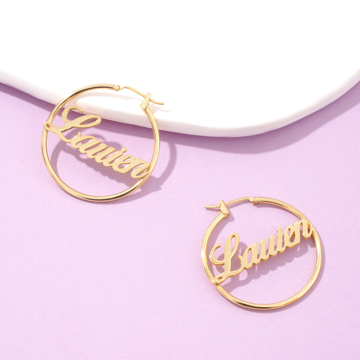 Children's  Name Earrings