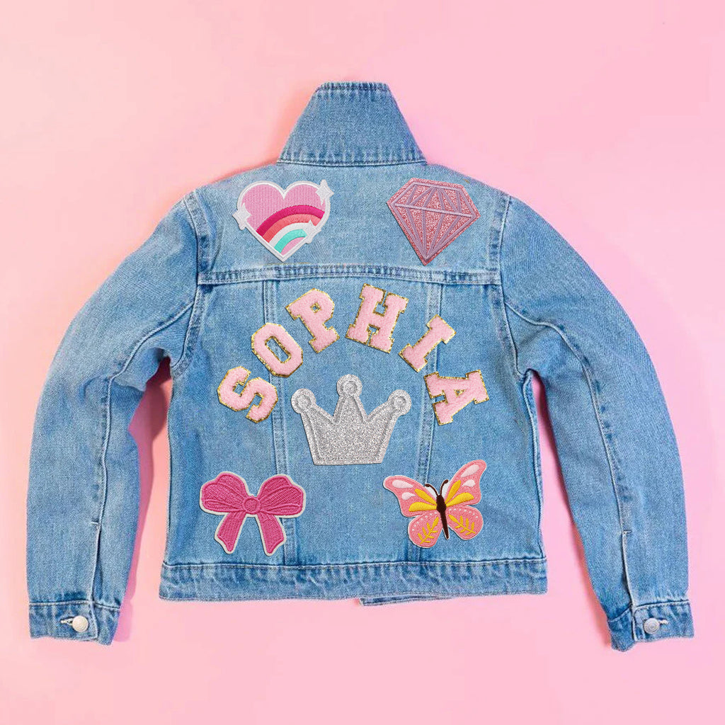 Custom Name Child Patch Jean Jacket