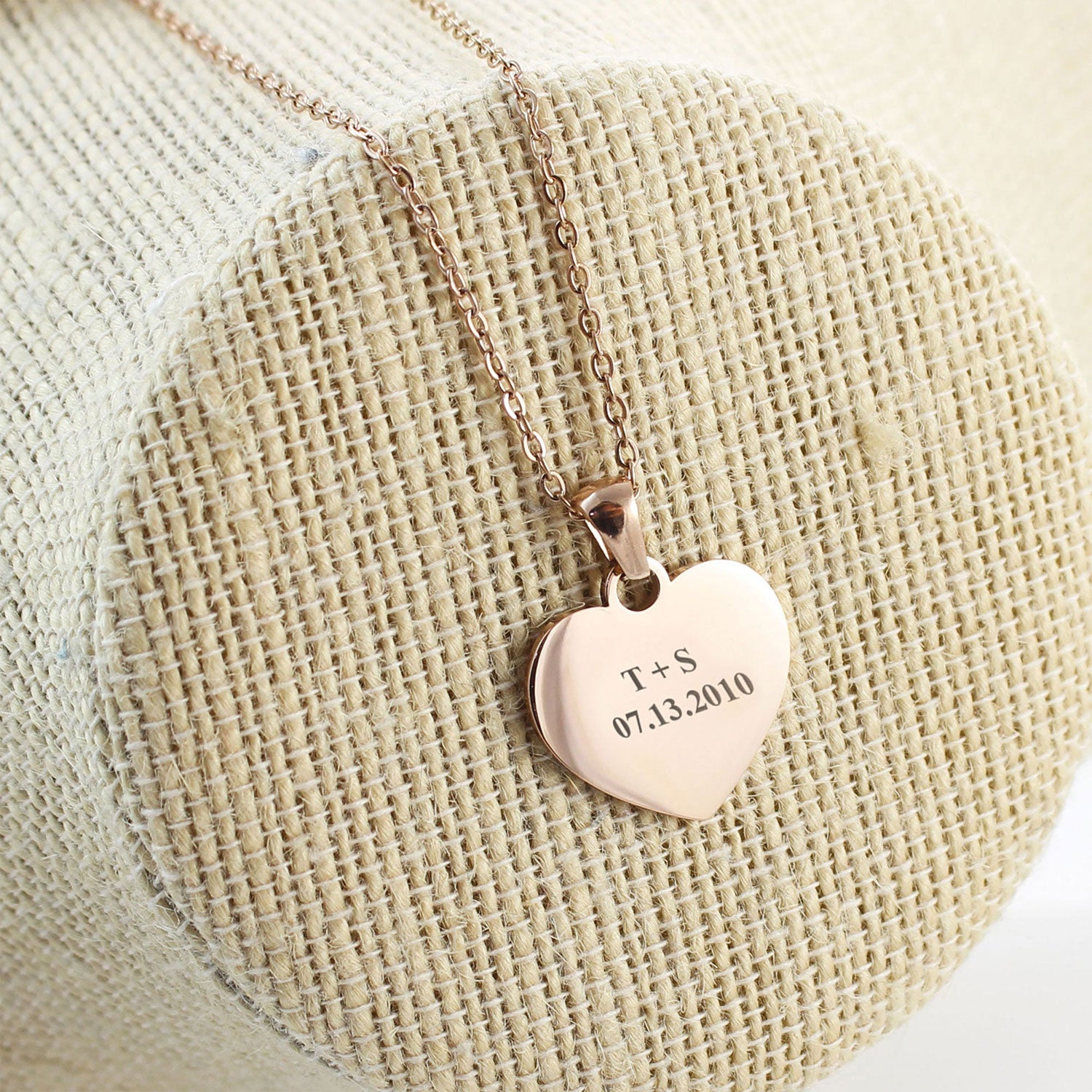 Kids Love Engraved Name Necklace