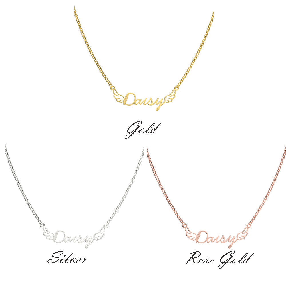 Children's Wing Name Jewelry Set