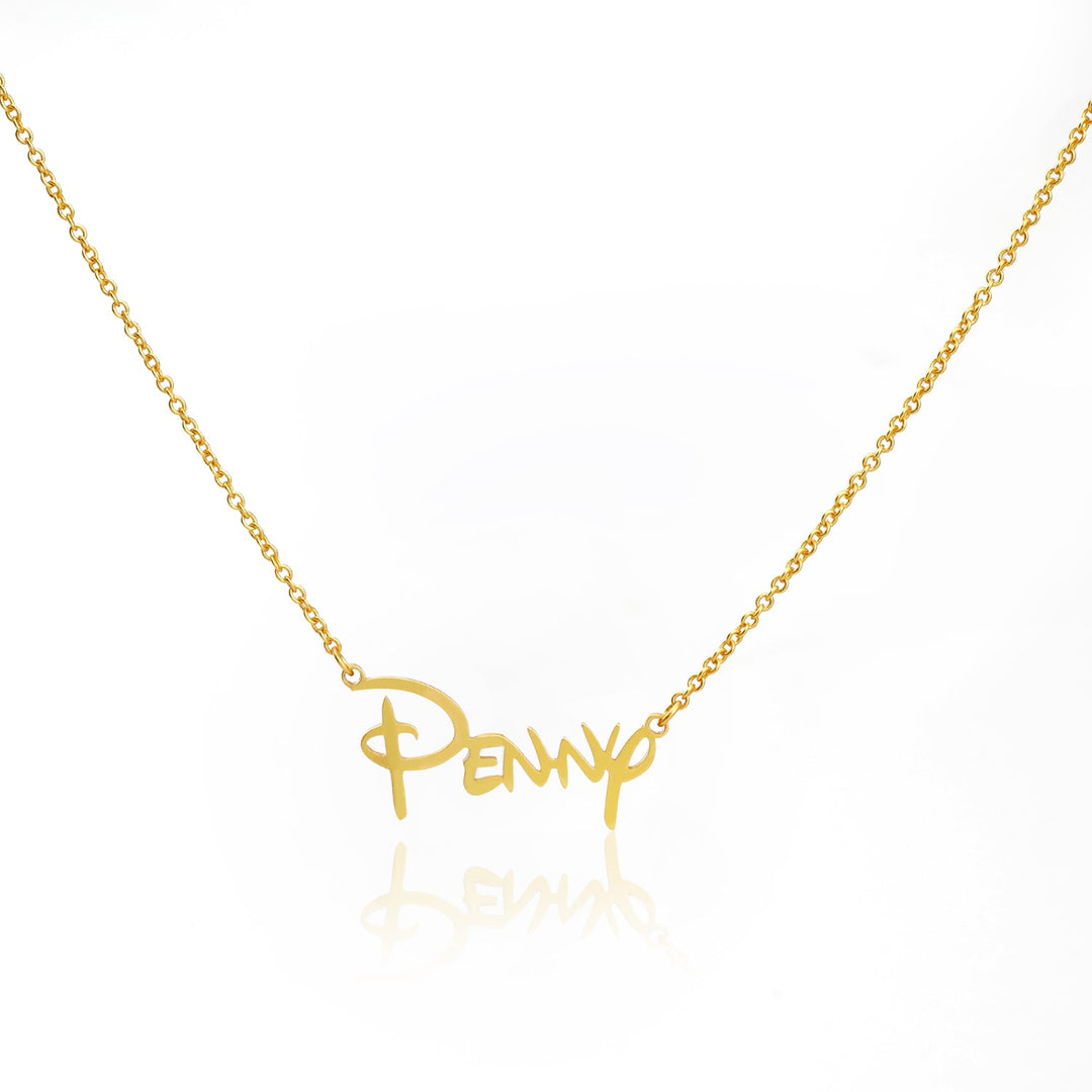 Personalized Princess Name Necklace