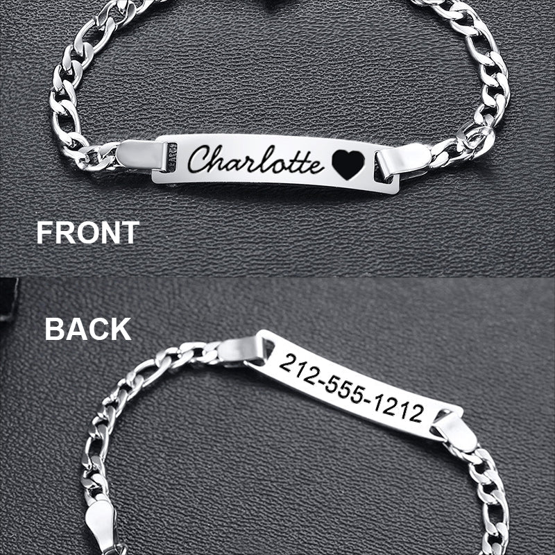Baby Name Bracelet Set