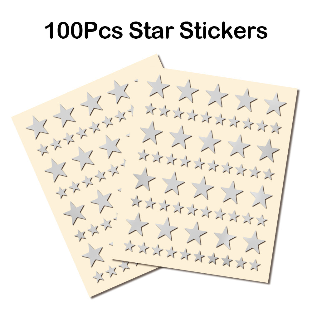 100 Pcs Star Stickers