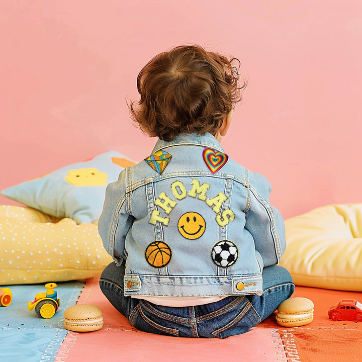 Custom Name Child Patch Jean Jacket