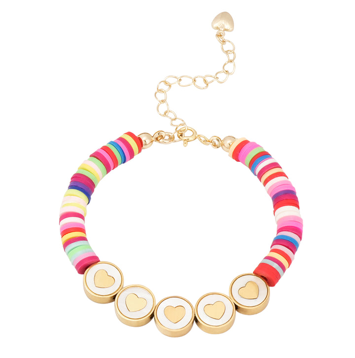 Bracelet personnalisé en argile douce pour enfants 