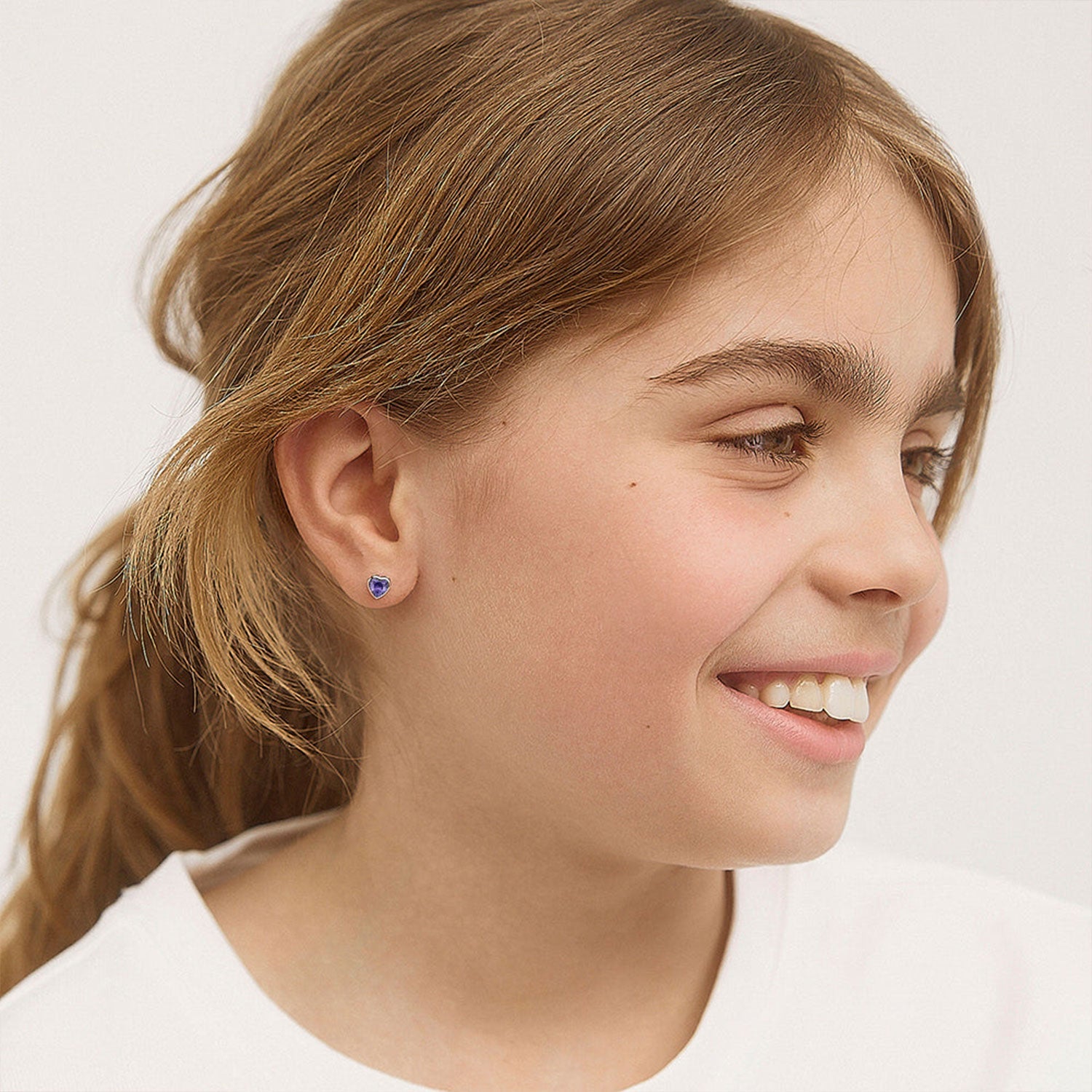 Children's Birthstone Stud Earrings