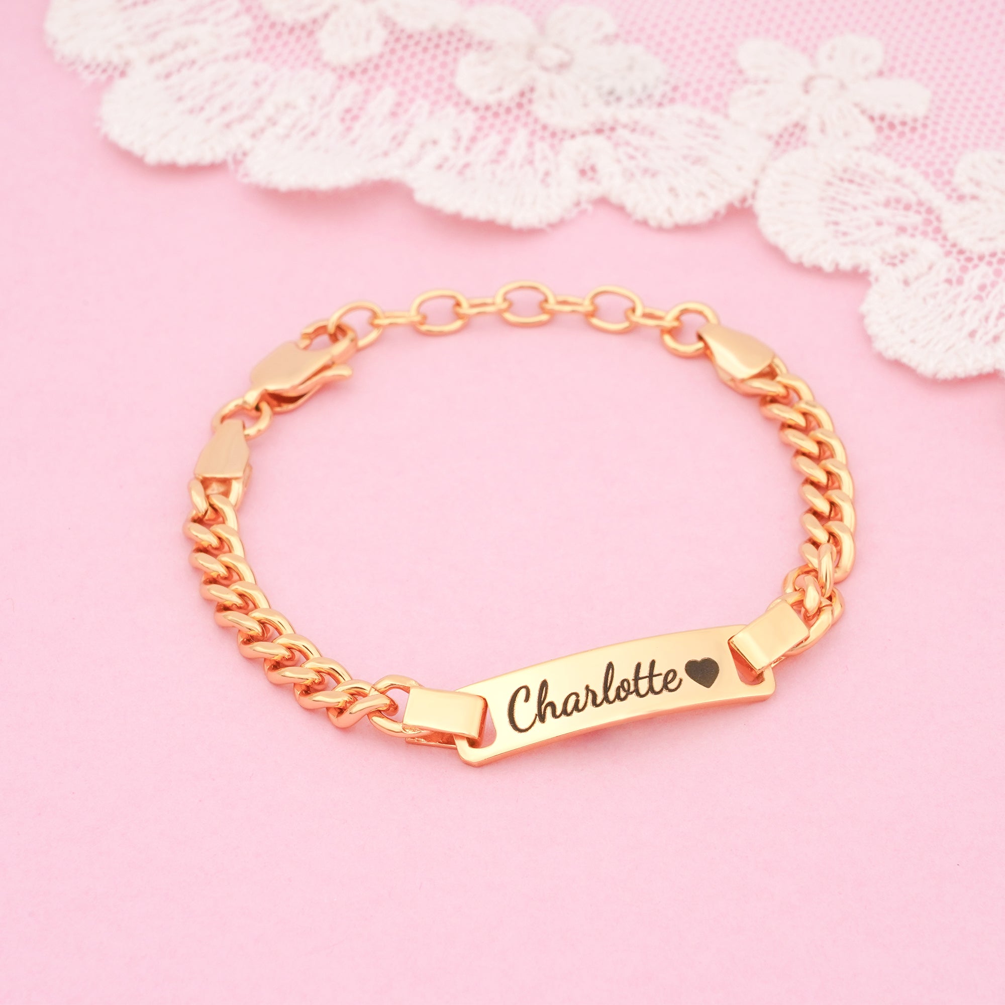 Baby Name Bracelet Family Set