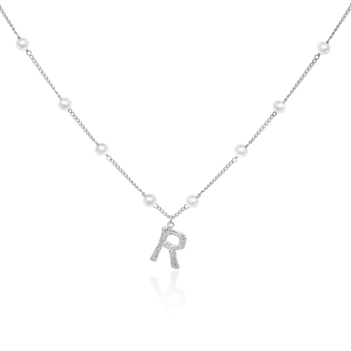 Children's Pearl Initials Necklace