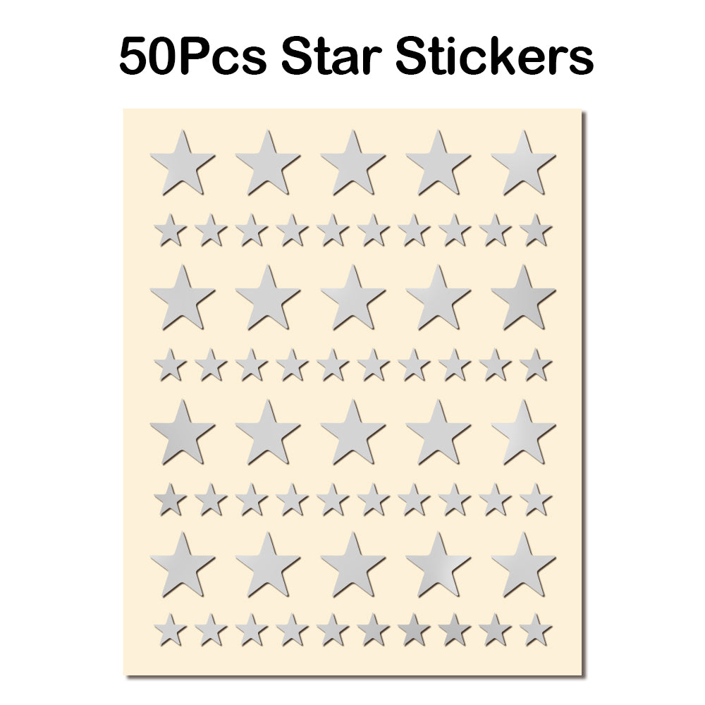 50 Pcs Star Stickers