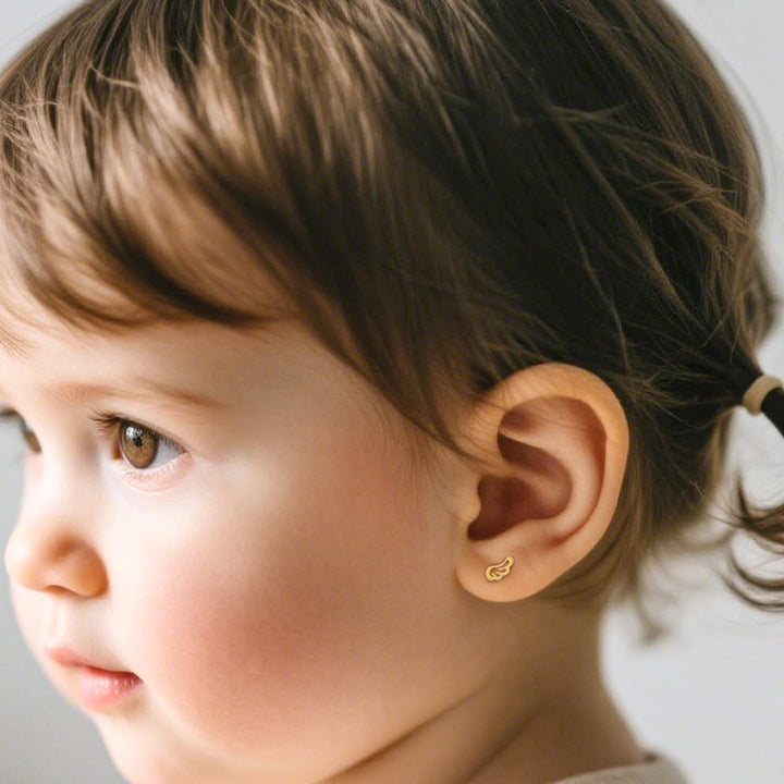 Boucles d'oreilles pour enfants Ailes d'ange