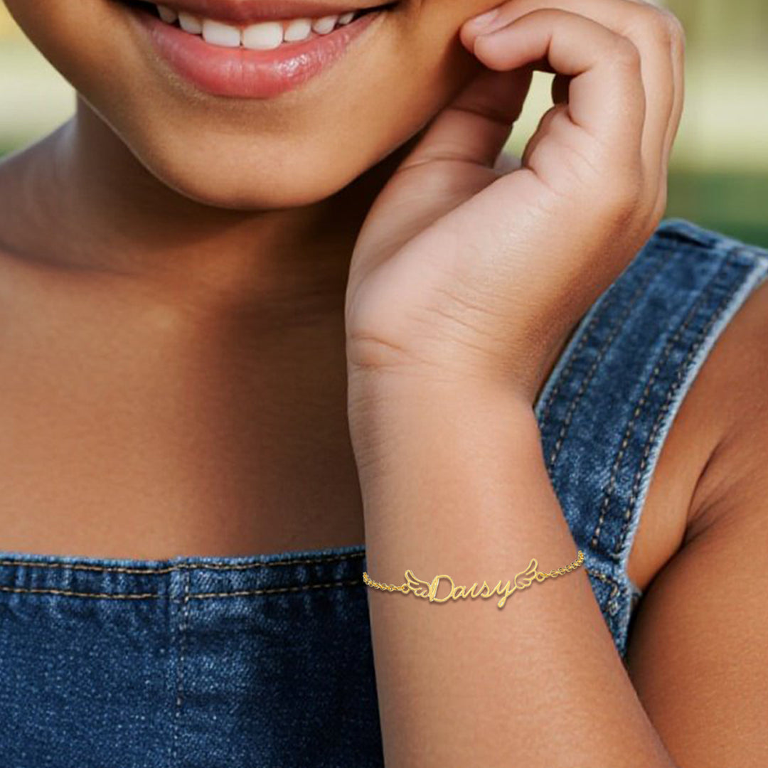 Bague pour enfant Ailes d'ange