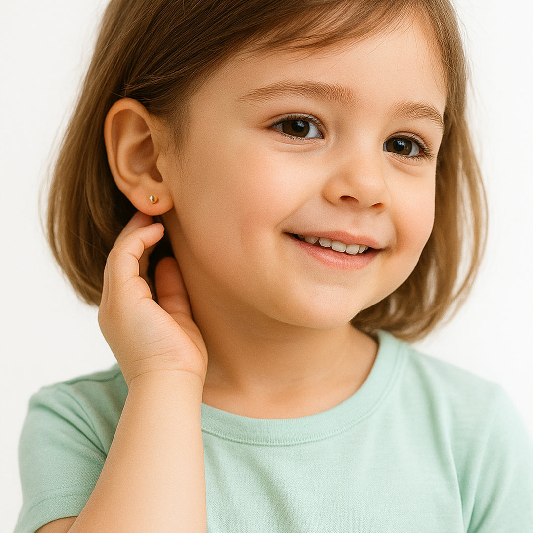 Classic Ball Baby Earrings