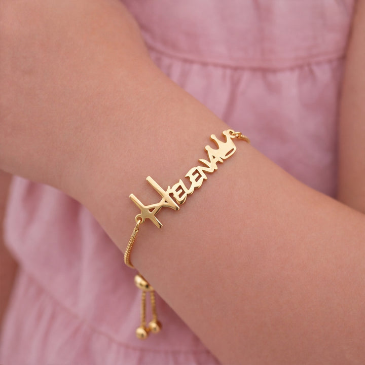 Boucles d'oreilles couronne pour bébé