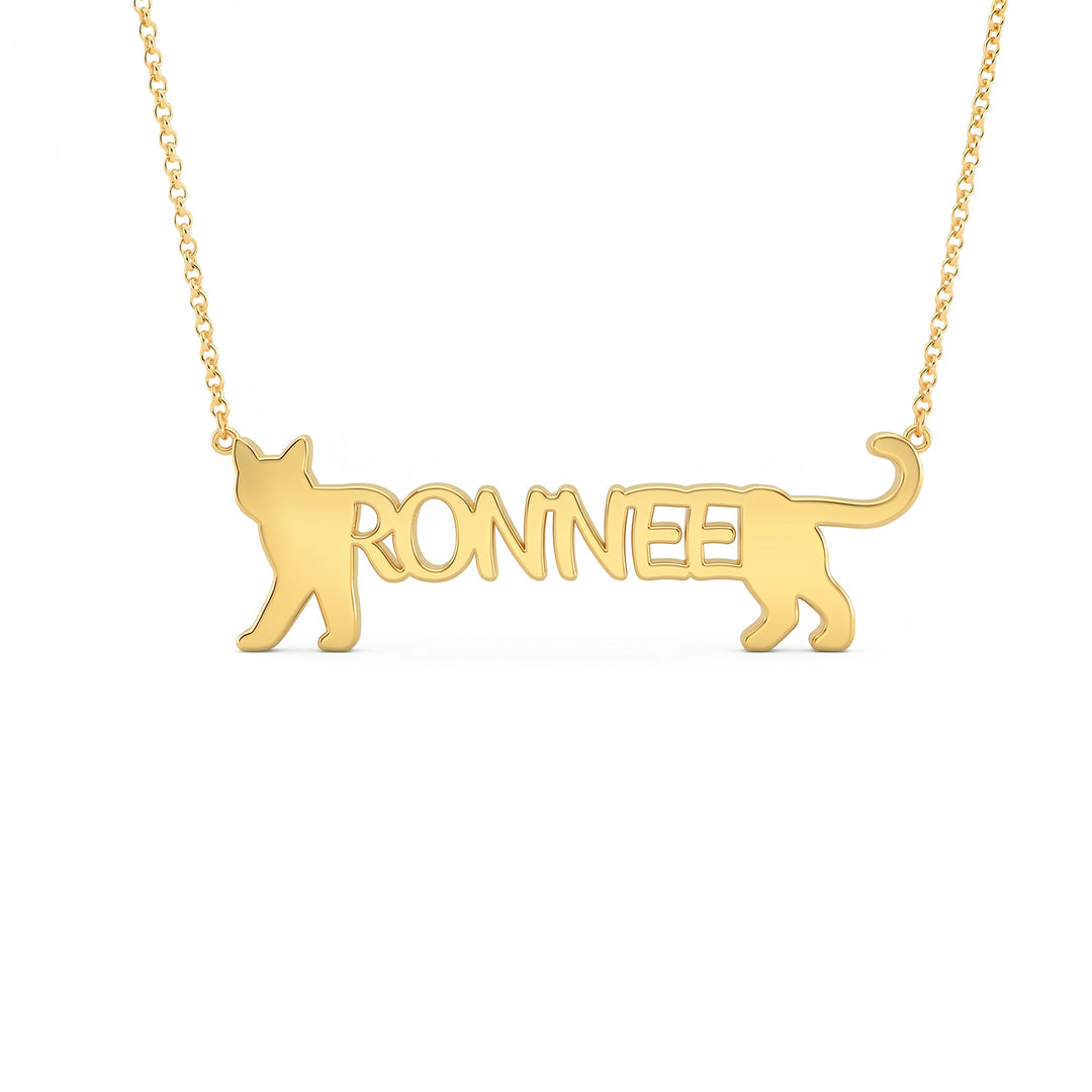 My Little Animal Name Necklace