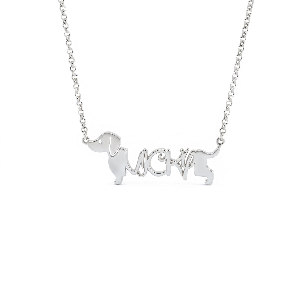 My Little Animal Name Necklace