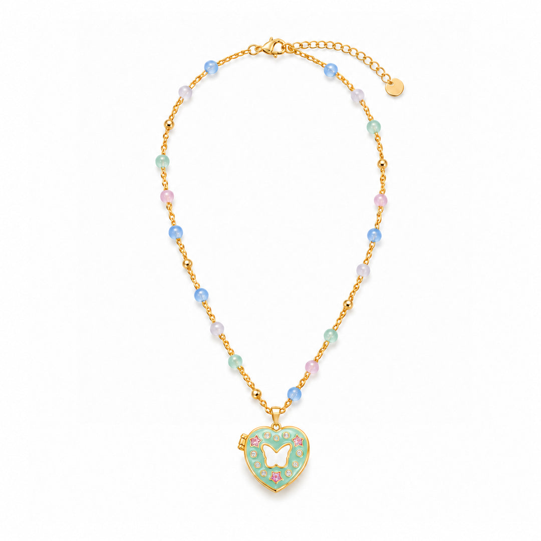 Personalisiertes kleines Herz-Baby-Initialenarmband