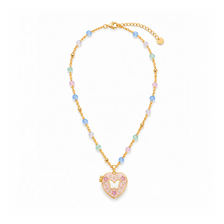 Personalisiertes kleines Herz-Baby-Initialenarmband