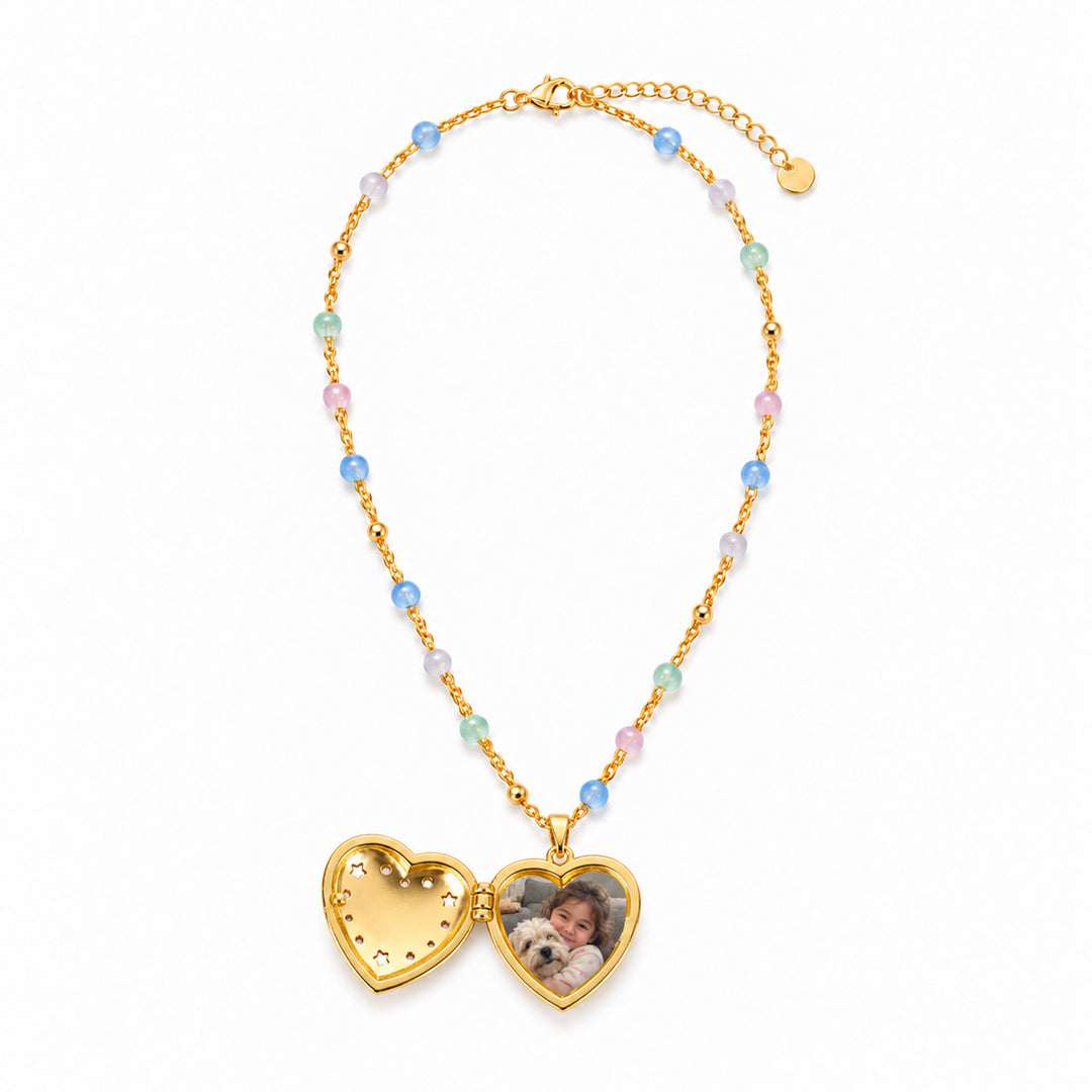 Personalisiertes kleines Herz-Baby-Initialenarmband