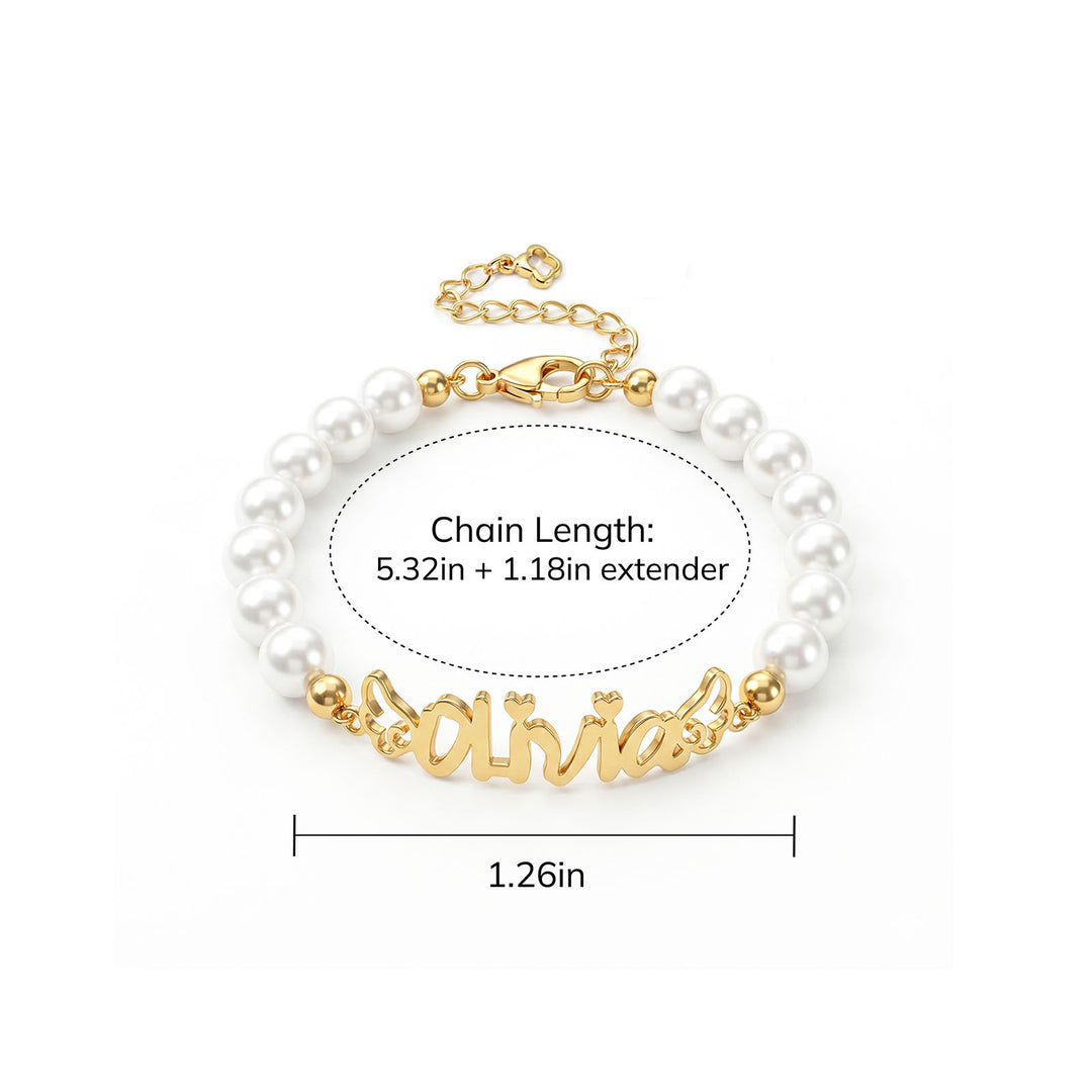 Collier personnalisé avec nom pour enfants