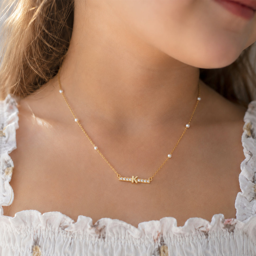 Collier personnalisé avec nom pour enfants