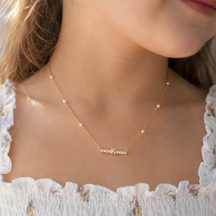 Collier personnalisé avec nom pour enfants
