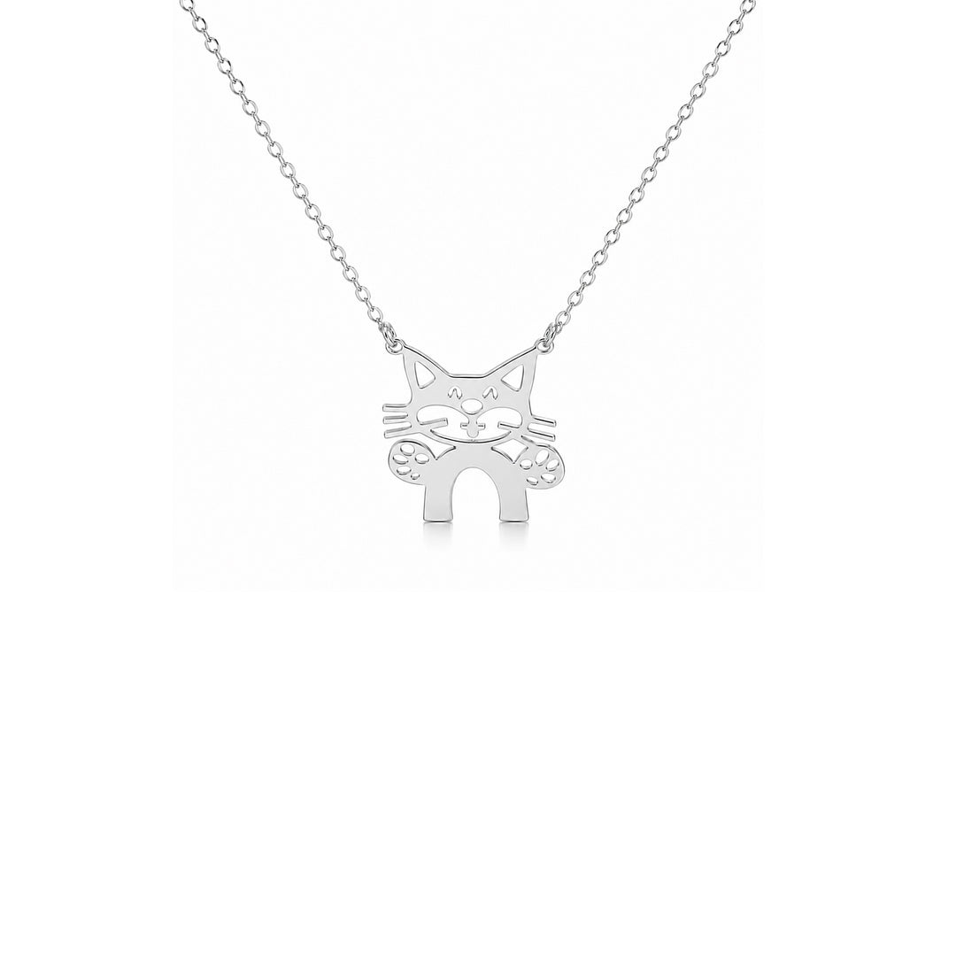 Personalized Kids Drawing Necklace