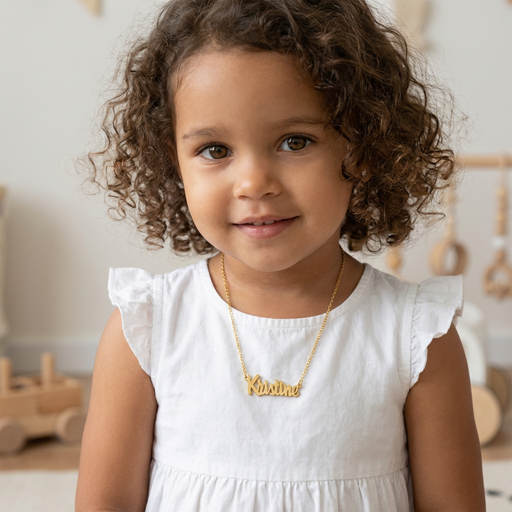Personalized Kids Name Necklace
