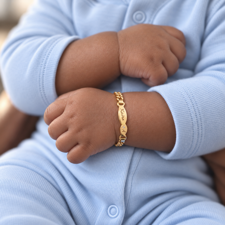 Personalized Mommy and Me Double Fish Name & Initial Bracelet