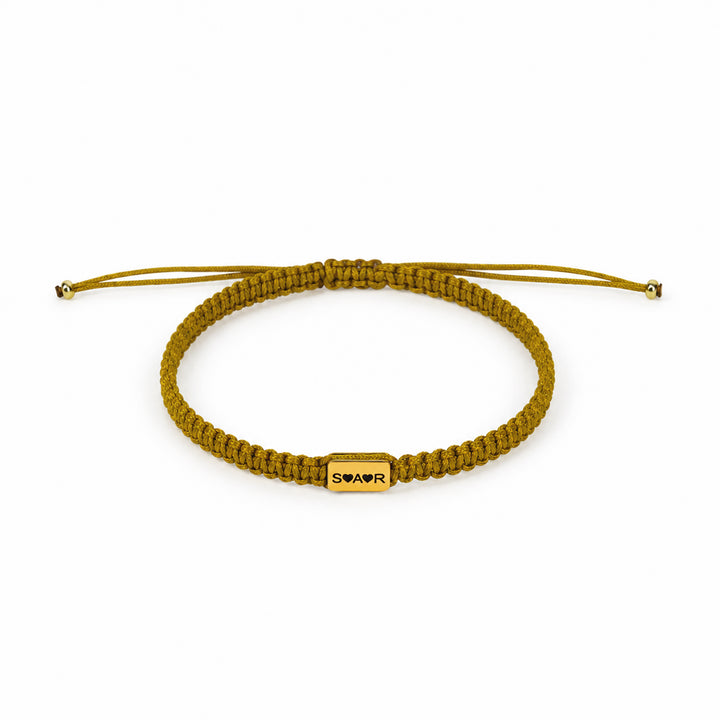 Personalized Name Braided Bracelet Adjustable Woven Rope Bracelet for Kids and Adults