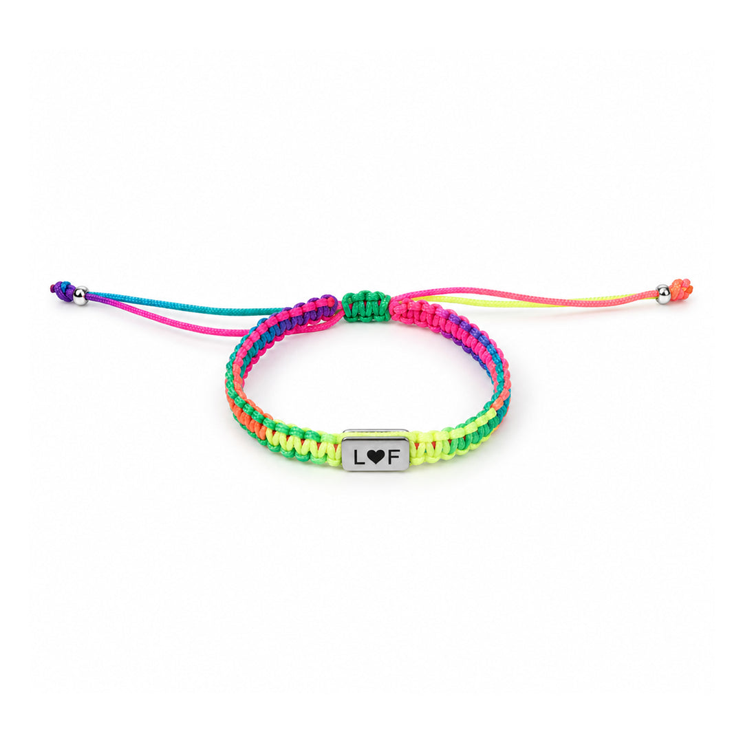 Personalized Name Braided Bracelet Adjustable Woven Rope Bracelet for Kids and Adults