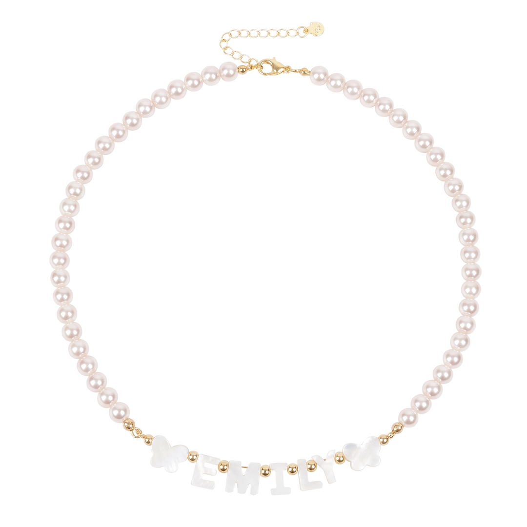 Personalisiertes kleines Herz-Baby-Initialenarmband