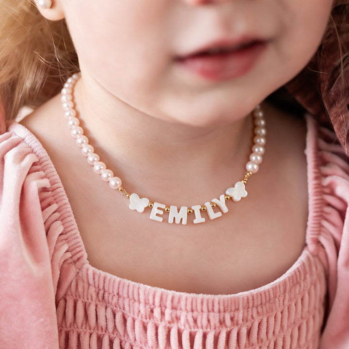Personalisiertes kleines Herz-Baby-Initialenarmband