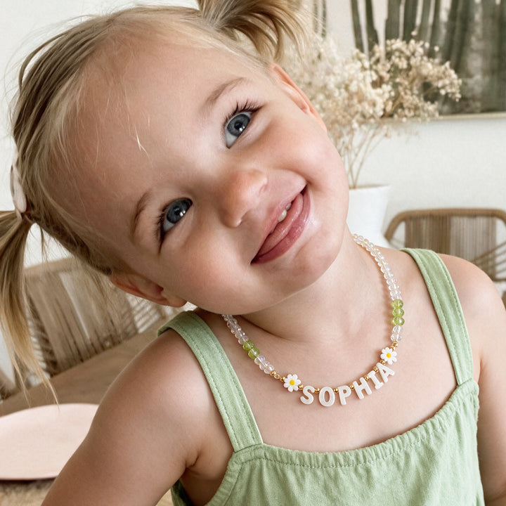 Personalisiertes kleines Herz-Baby-Initialenarmband