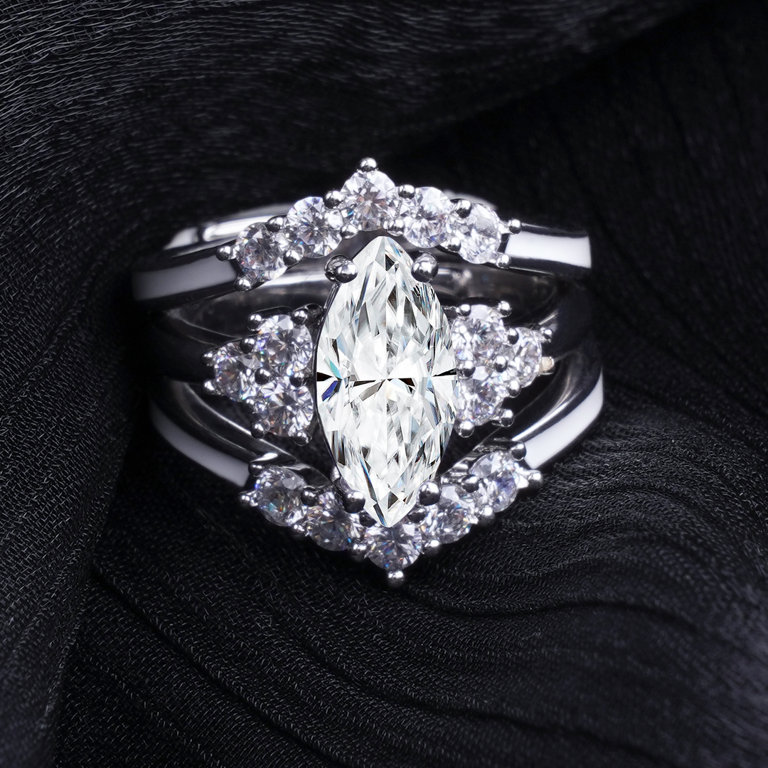 Sterling Silver Zircon Ring
