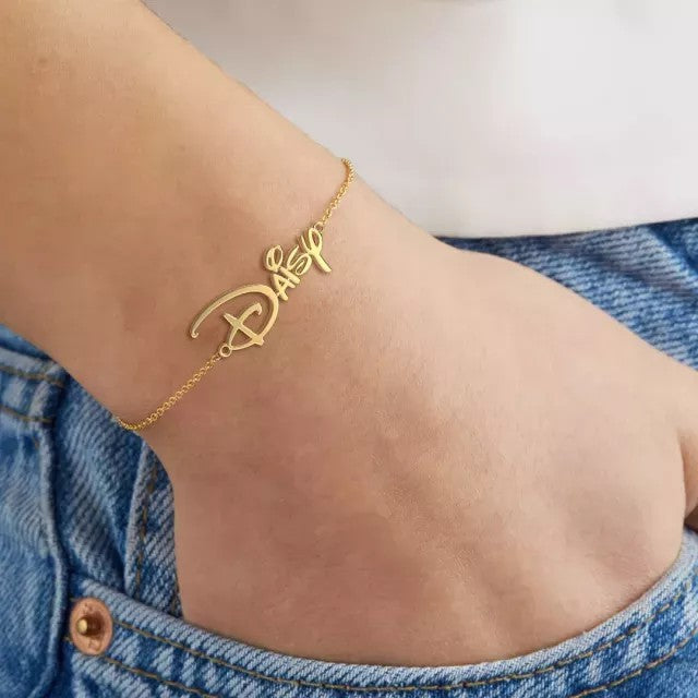 Personalized Princess Style Name Bracelet
