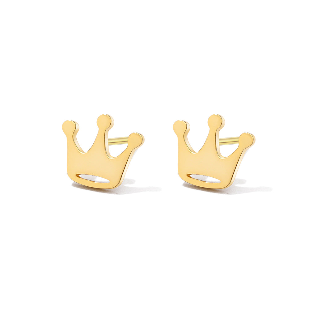 Crown Baby Earrings