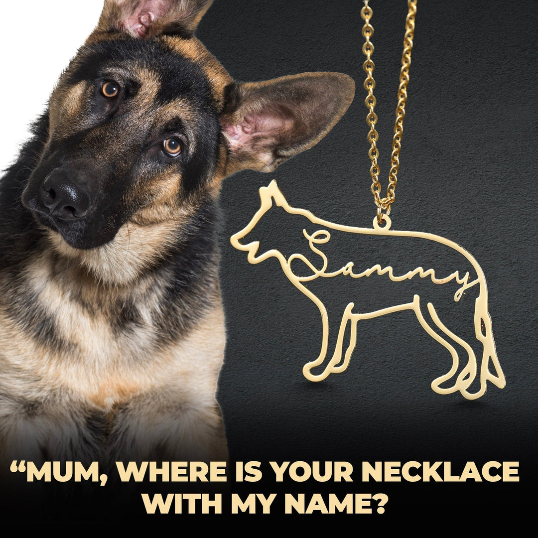 Personalized Necklace With Your Pets Name